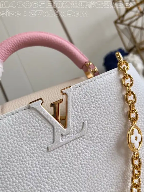 WIS LOUIS BB-27*18*9CM CAPUCINES VUITTON 0703